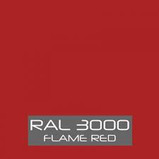 RAL 3000 Flame Red Aerosol Paint
